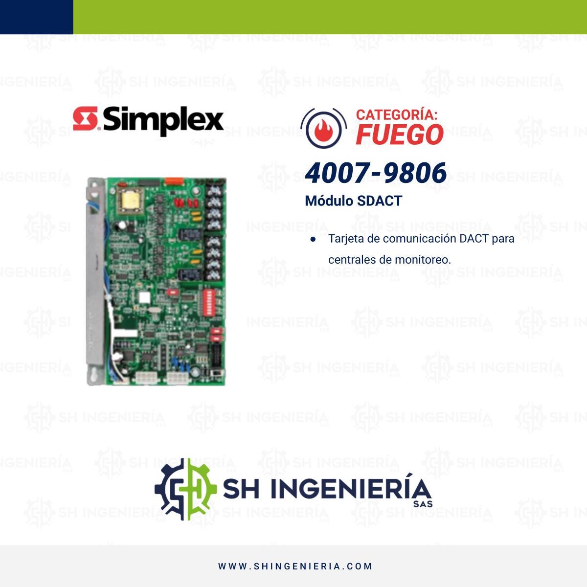 4007-9806 Módulo: SDACT | Simplex - Imagen 2