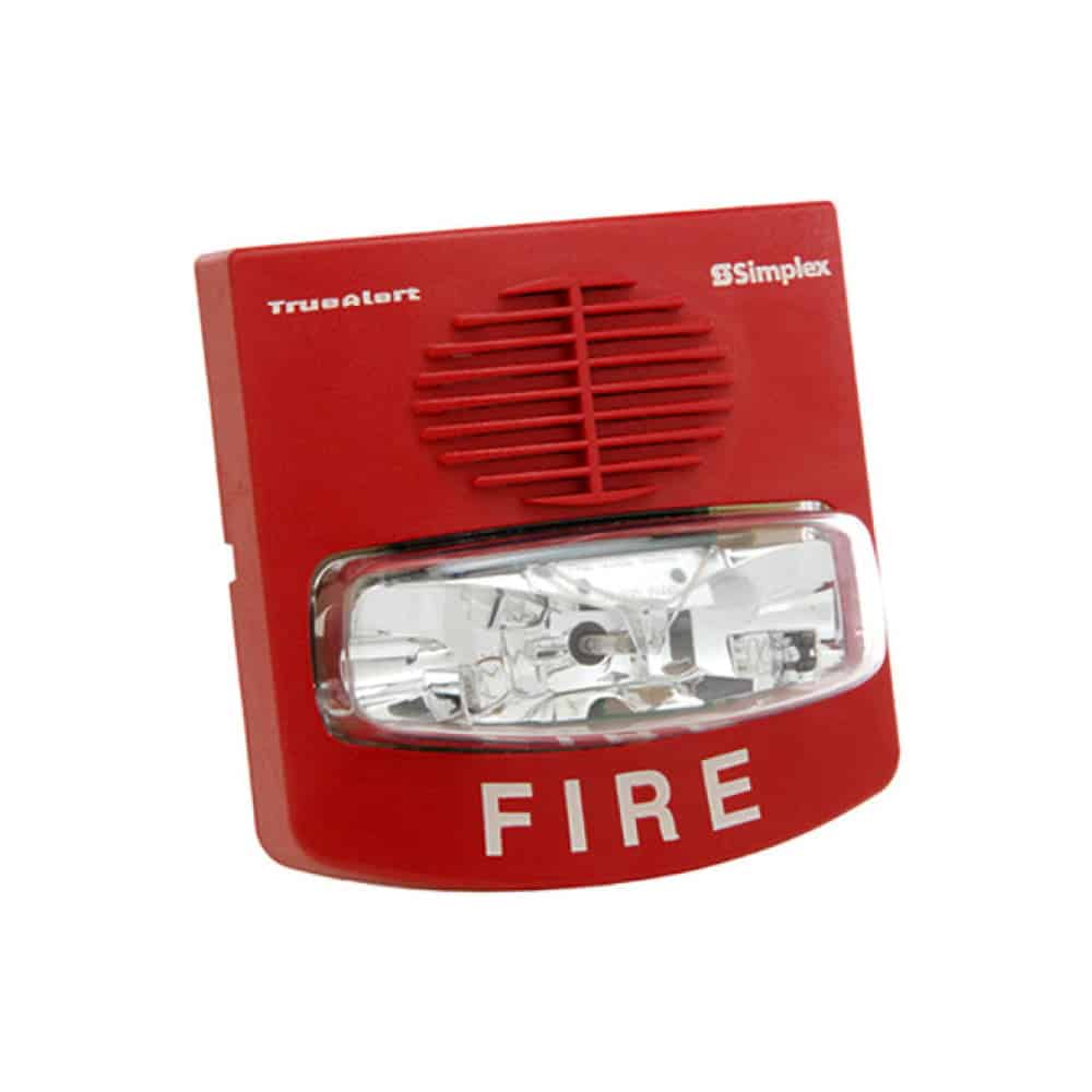 49AV-WRF Sirena con luz estroboscópica: Direccionable | Simplex