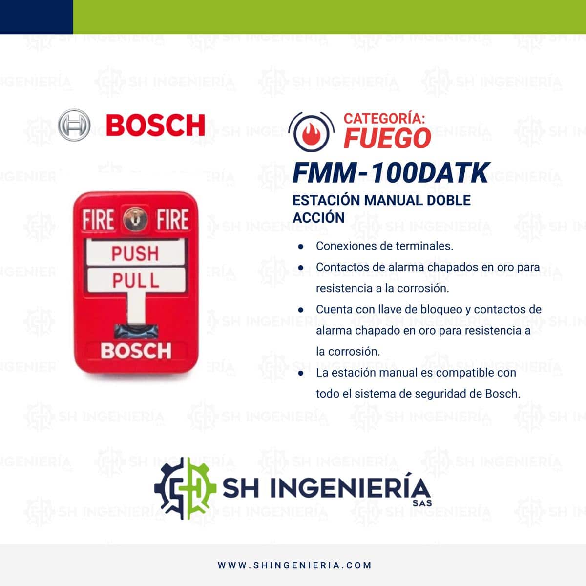 FMM-100DATK Estación manual: Doble Acción - Convencional | Bosch - Imagen 3