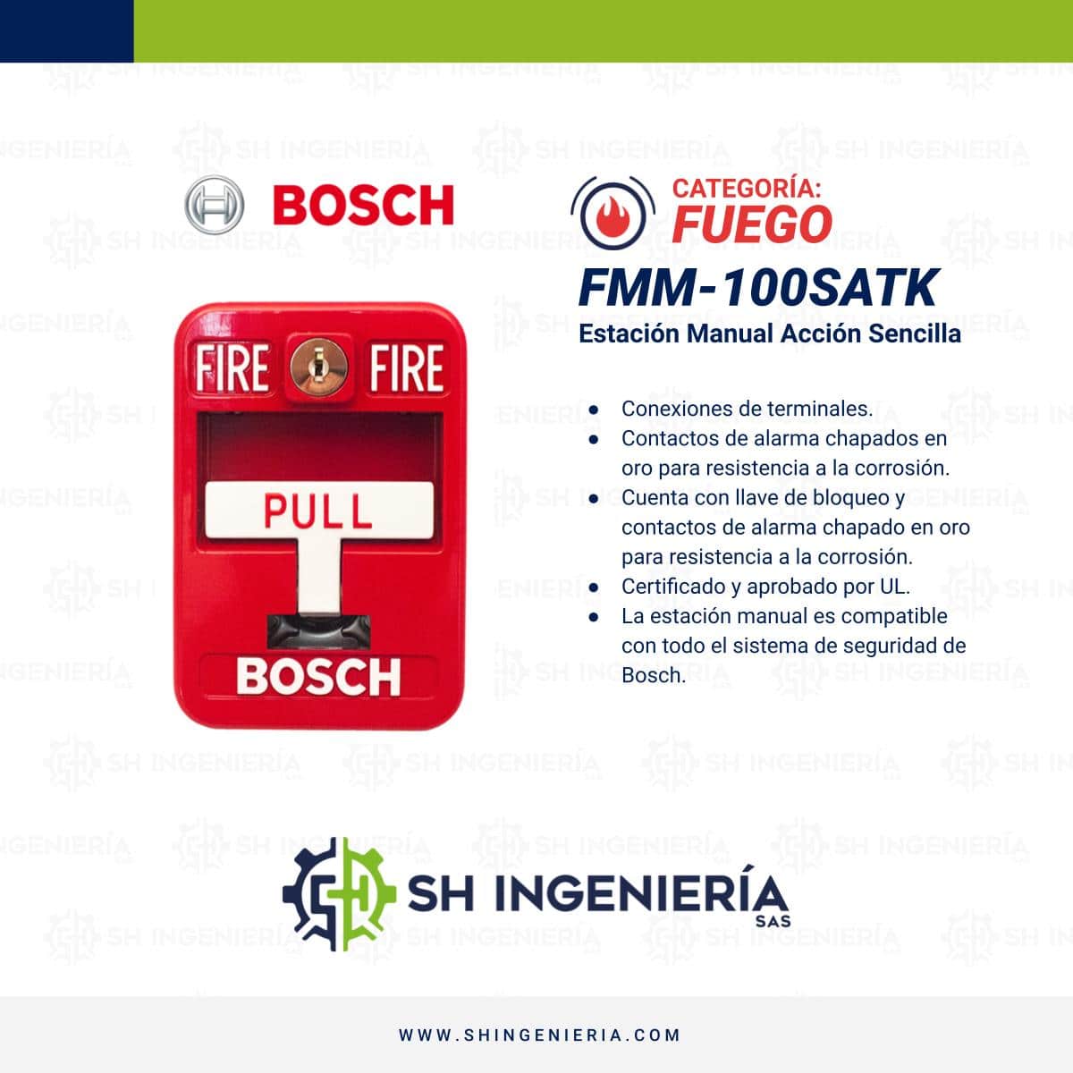 FMM-100SATK Estación manual: Acción Sencilla - Convencional | Bosch - Imagen 3