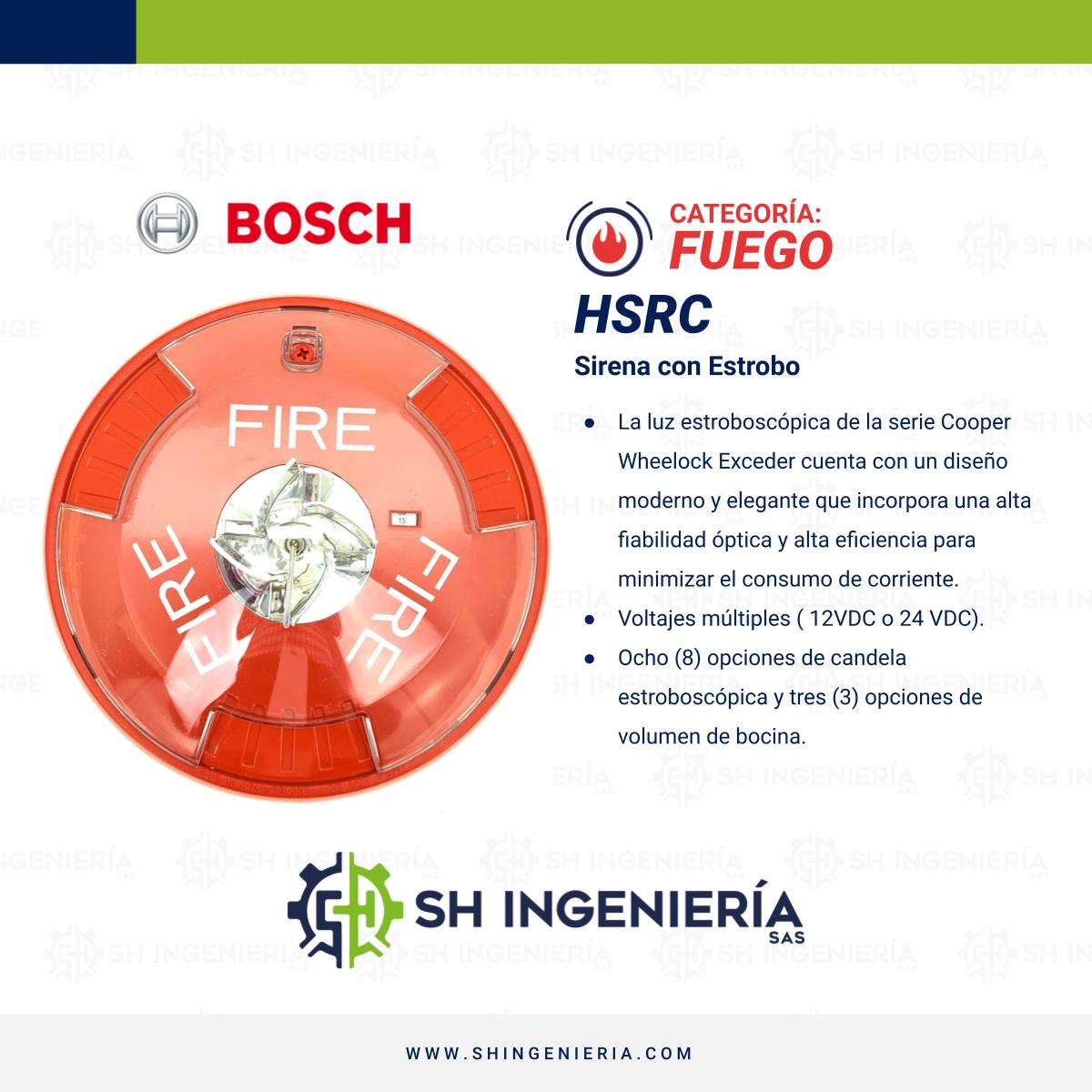 HSRC Sirena con estrobo para techo: Convencional | Bosch - Imagen 4