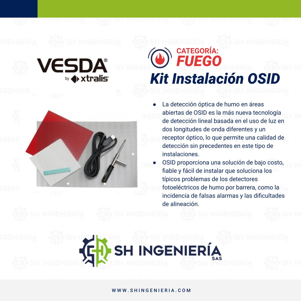 OSID- INST Installation Kit | Vesda - Imagen 2