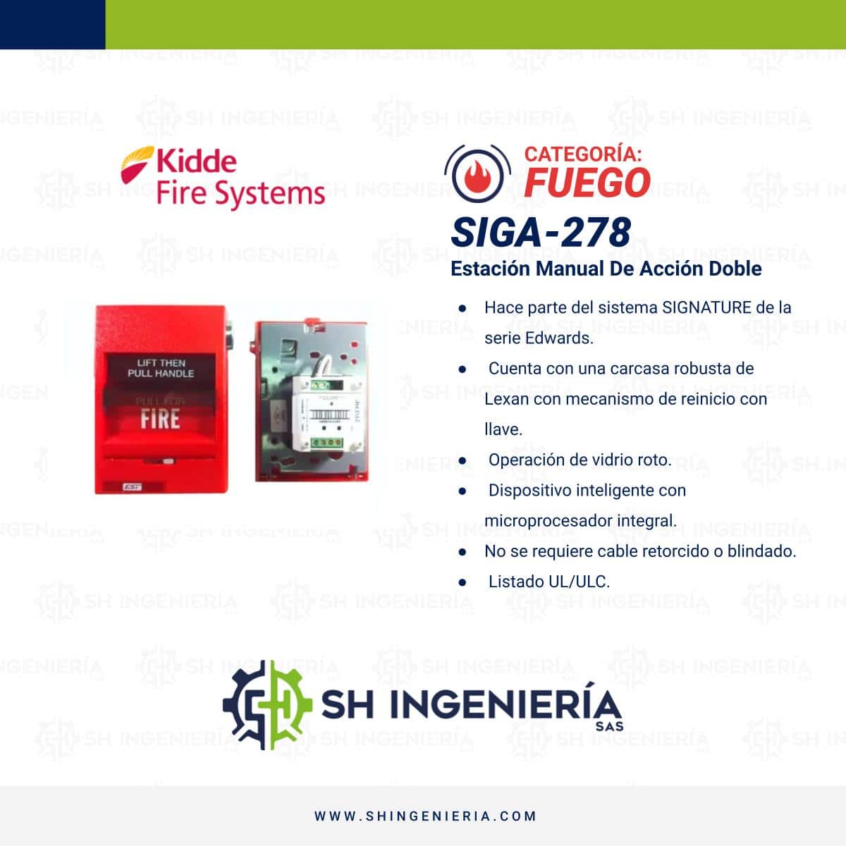 SIGA-278 Estación manual: Doble Acción | Edwards - Imagen 3