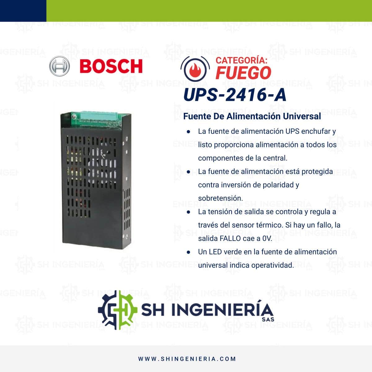 UPS 2416 A Fuente de alimentación universal | Bosch - Imagen 3