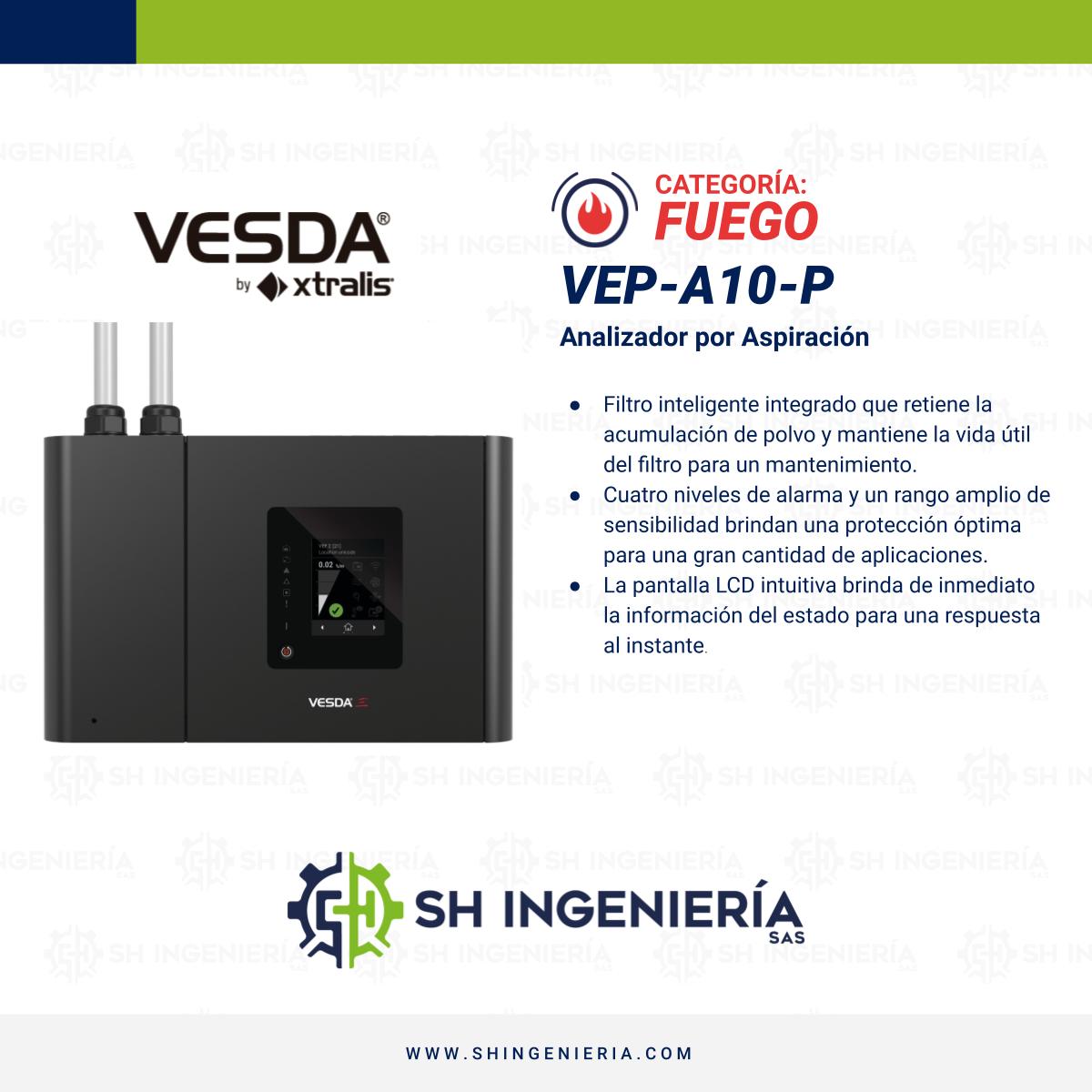 VEP-A10-P Analizador por aspiración | VESDA - Imagen 3