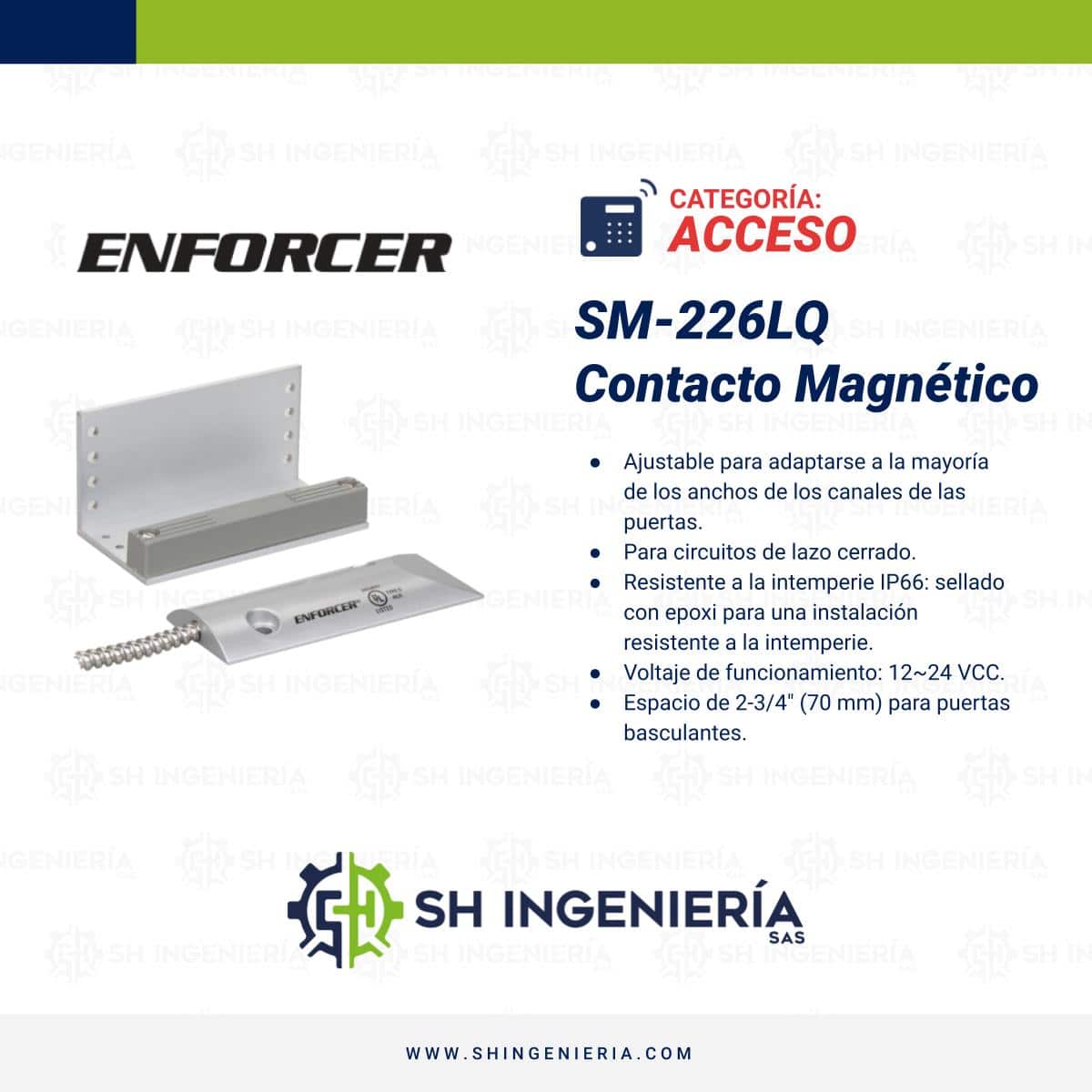 SM-226LQ Contacto Magnético | Seco-Larm - Imagen 3