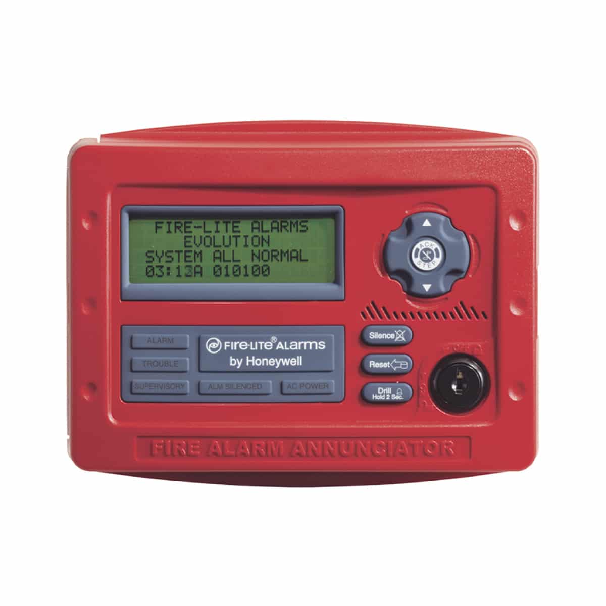 ANN-80 Anunciador Serial: Color Rojo | Fire-Lite - Imagen 2
