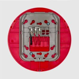 WAV-CRL Base inalámbrica Direccionable: Montaje en Techo - Color Rojo | Fire-Lite