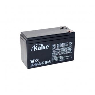 KB1272F2 batería kaise tipo AGM: 12V 7,2 Ah con conector F2
