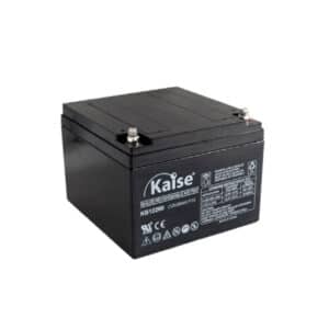 KB12260M5 batería kaise tipo AGM: 12V 26Ah con conector M5