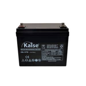 KBL12750 batería kaise tipo AGM: 12V 75Ah