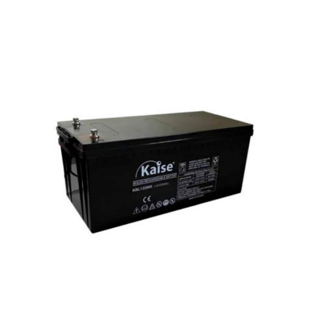 KBL121500 Batería Kaise tipo AGM: 12V 150Ah