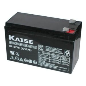 KB127S bateria kaise tipo AGM: 12V 7Ah con conector F1